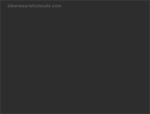 Tablet Screenshot of bikerwearwholesale.com